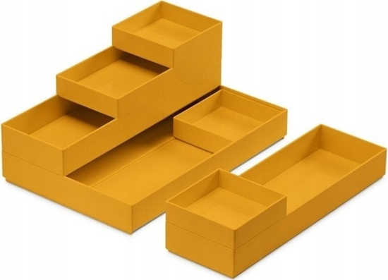 Изображение Moxom Zestaw pojemników MOXOM Modular Trays, 250x170x65mm, 7 szt., óty
