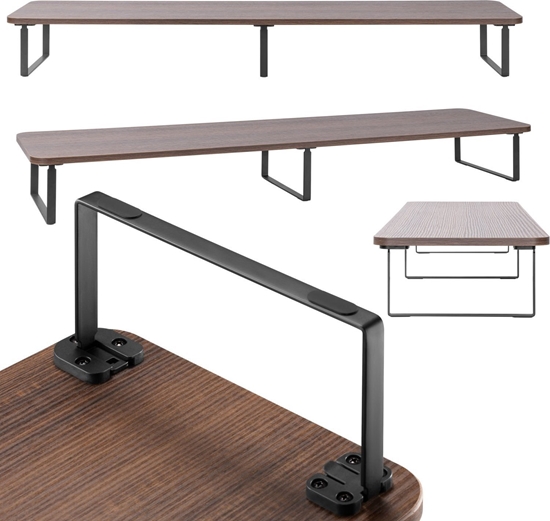 Picture of Mozos DUAL RISER P podstawka póka pod dwa monitory