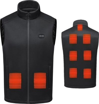 Picture of Mozos HV4 Ogrzewana elektryczna kamizelka unisex r. L czarna