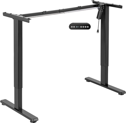 Picture of Mozos Stela do biurka czarny z elektryczn regulacj wysokoci EDF-PRO-BK