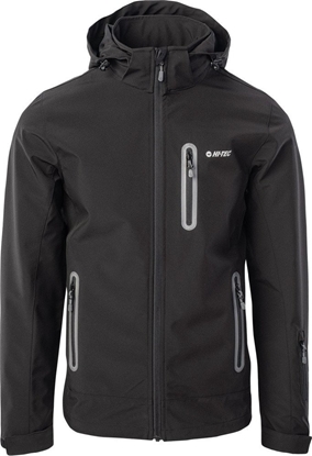 Изображение Mska kurtka przejciowa softshell membrana 10000mm Nikos II czarna rozmiar S