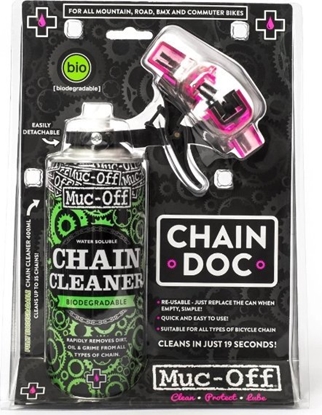 Attēls no Muc-Off Muc-Off chain cleaning device Chain Doc, cleaning agent (incl. 400ml Bio Chain Cleaner)