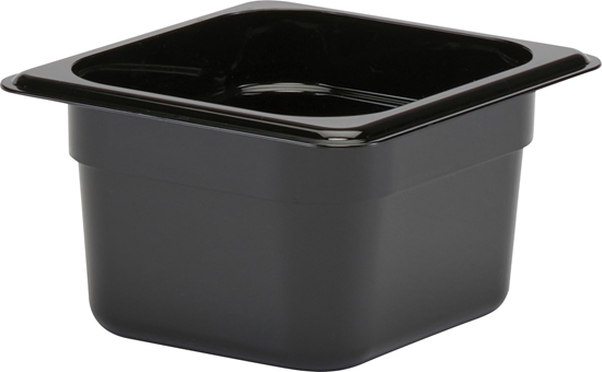 Picture of Multi Kantine Cambro 1/6GN 1.5L 17.6x16.2x10cm Polycarbonat Sort,stk