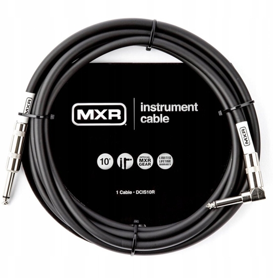 Изображение MXR Standard instrument cable with angle connector 3m, black