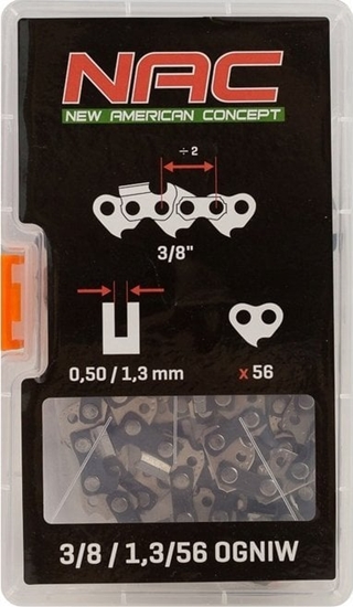 Изображение NAC CUTTING CHAIN   16" 56/3/8"/1.3 CE20-NS-H, CE20-40-NS-H