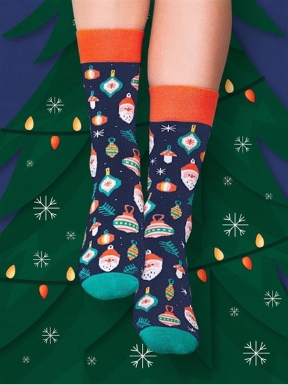 Picture of Nadwyraz.com Skarpety dugie Bombki 35-38