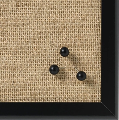 Attēls no NAGA NORD pins i sortmalet træ til opslagstavler 12 stk. Sort 11x1x8mm (1stk)