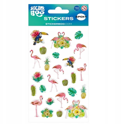 Picture of NAKLEJ FLAMINGI EPOXY 100X200 S-BOO PBH 50/600