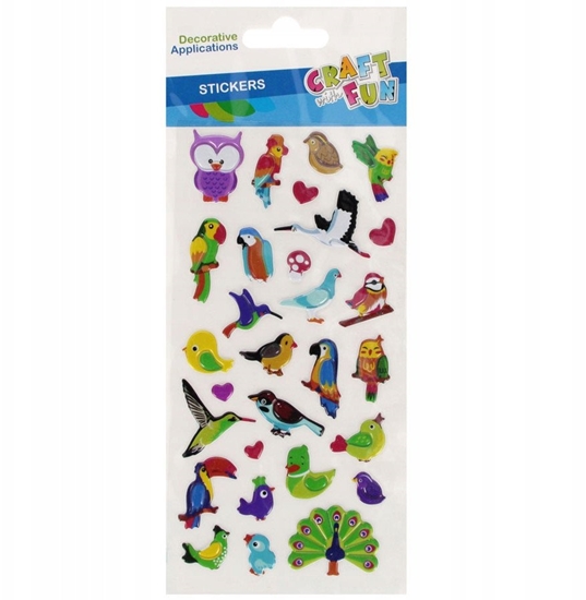 Picture of NAKLEJ PUFFY ZWIERZ 105X245 CF PBH  12/288