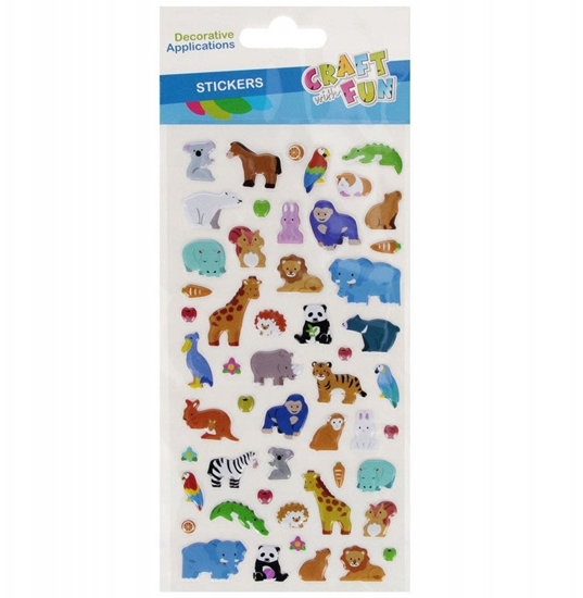 Picture of NAKLEJ PUFFY ZWIERZ 105X245 CF PBH 12/288