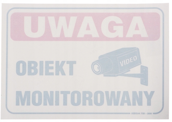 Picture of NAKLEJKA N-25X17/R