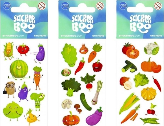 Picture of Naklejki Sticker BOO Warzywa i owoce mix