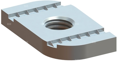 Picture of Nakrtka lizgowa XP-NSZ M10 profilu szer. 41mm