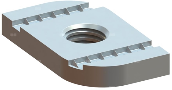 Picture of Nakrtka lizgowa XP-NSZ M10 profilu szer. 41mm