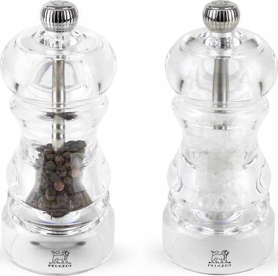 Изображение NANCY Zestaw mynków do soli i pieprzu 12 cm akryl