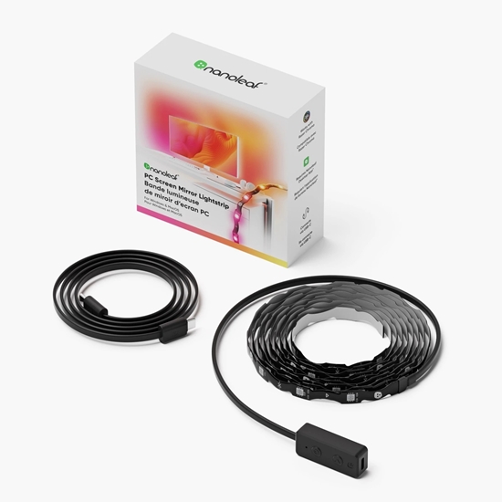 Picture of Nanoleaf 4D PC Screen Mirror Lightstrip USB, 2.5m | 10 W | Multicolor RGB
