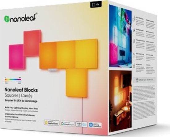Picture of Nanoleaf Blocks Squares Smarter Kit - panele wietlne (6 paneli, 1 kontroler)