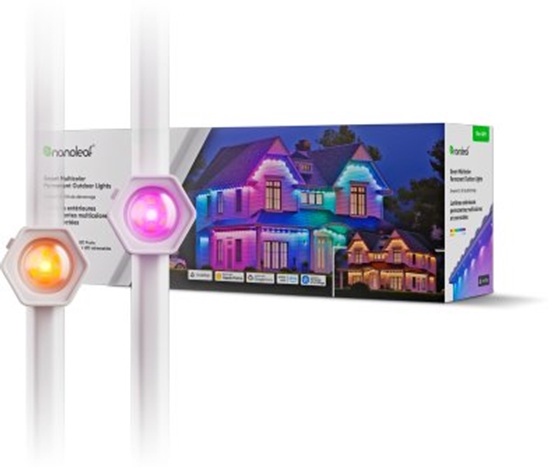 Picture of Nanoleaf Smart Multicolor Permanent Outdoor Lights Starter Kit 15m|