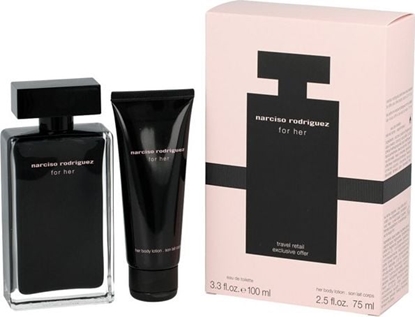 Picture of Narciso Rodriguez ZESTAW Narciso Rodriguez For Her EDT 100ml + BL 75ml