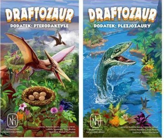Picture of Nasza Ksigarnia Dodatek do gry Draftozaur: Pterodaktyle i Plezjozaury