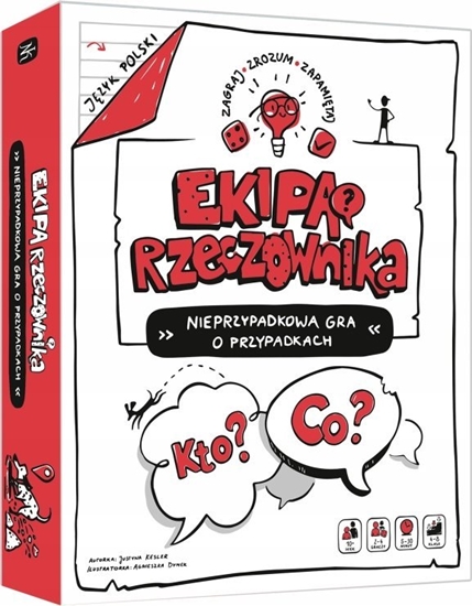 Изображение Nasza Ksigarnia Ekipa rzeczownika. Nieprzypadkowa gra o przypadkach Nasza Ksigarnia