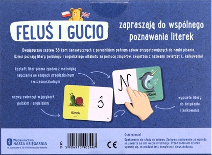 Picture of Nasza Ksigarnia Gra Felu i Gucio poznaj literki