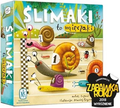 Изображение Nasza Ksigarnia Gra planszowa limaki to miczaki