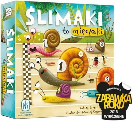 Изображение Nasza Ksigarnia Gra planszowa limaki to miczaki