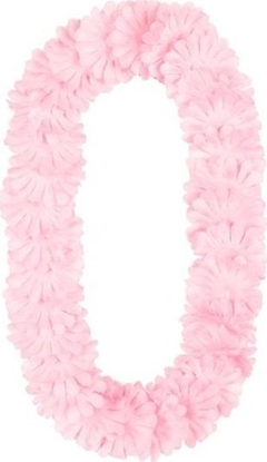 Picture of Naszyjnik hawajski jasny róowy 1,2m