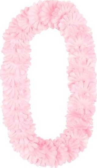 Изображение Naszyjnik hawajski jasny róowy 1,2m