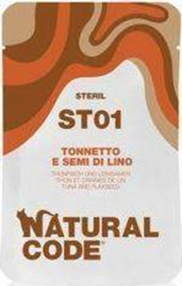 Picture of Natural Line s.r.l NATURAL CODE KOT sasz.70g ST01 TUCZYK SIEMI LNIANE /24