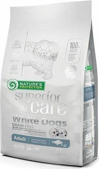 Picture of Natures Protection NATURES PROTECTION PIES 1,5kg SUPERIOR CARE WHITE DOG ADULT SMALL WHITE FISH