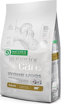 Picture of Natures Protection Superior Care White Dogs Adult Small - Karma dla psów biaych maych ras  1,5 kg