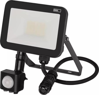 Picture of Nawietlacz Emos Nawietlacz LED Emos Profi PIR ZS2722 20W 2200lm 4000K IP65 czujnik ruchu PIR czarny