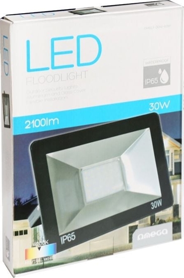 Picture of Nawietlacz Omega OMEGA LED FLOODLIGHT4200K 30W 220-240V [43861]