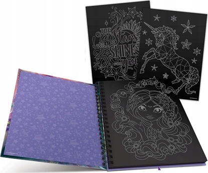 Attēls no Nebulous Stars NEBULOUS STARS colouring book Black Pages, 11111