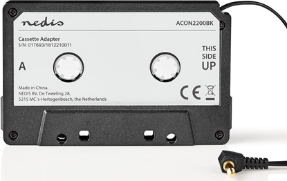 Attēls no Nedis Nedis ACON2200BK adapter do kaset magnetofonowych Czarny