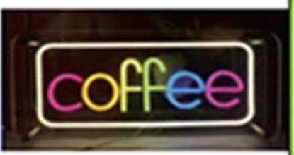 Picture of Neon LED Activejet AJE-NEON COFFEE