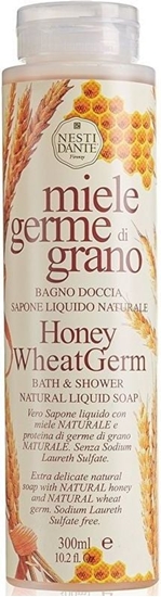Picture of Nesti Dante Miele Germe Di Grano Honey Wheat Germ Bath Shower Natural Liquid 300ml