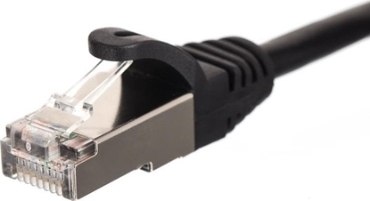 Picture of NetRack Patchcord RJ45, kat. 6 FTP F/UTP, 0,5m, Netrack, czarny