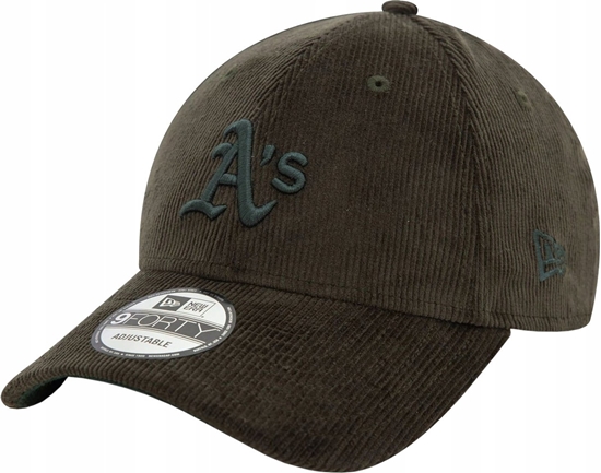 Picture of New Era New Era 9FORTY Oakland Athletics MLB Cord Cap 60580821 Zielone OSFM
