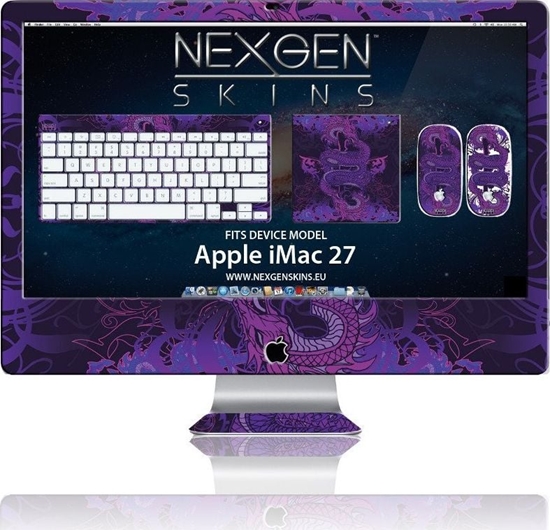 Picture of Nexgen Skins Zestaw skórek na obudow z efektem 3D iMac 27 (Serpentine 3D)