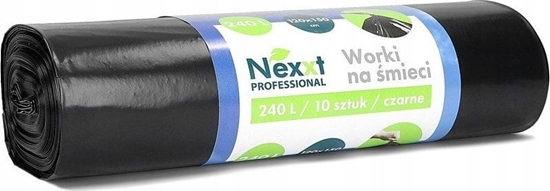 Изображение NEXXT Worki na mieci Nexxt 240L LDPE czarne (10)