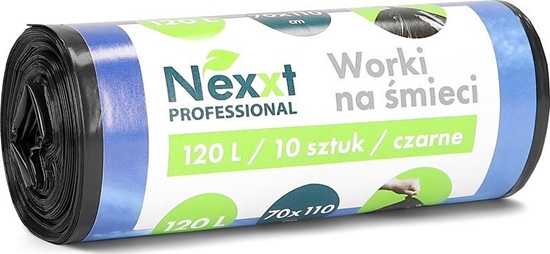 Picture of NEXXT Worki na mieci Nexxt 120L LDPE czarne (10)