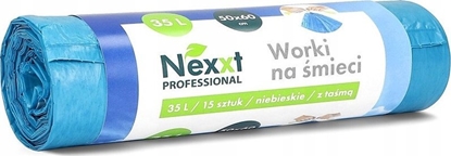 Attēls no NEXXT Worki na mieci Nexxt 35L LDPE z tam niebieskie (15)