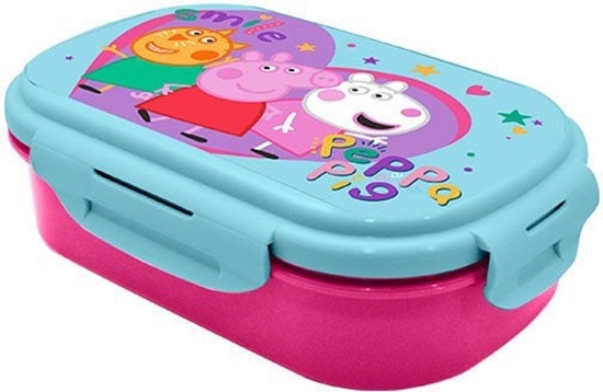 Picture of niadaniówka Lunchbox Dla Dzieci Dziecka Do Szkoy / Peppa Pig winka Peppa / Pp17102