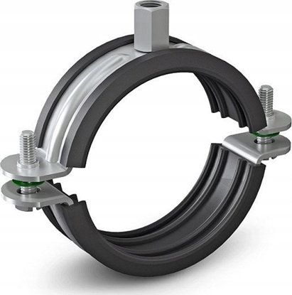 Picture of Niczuk Obejma pojedyncza DUO z izolacj 2" BK (59-64)