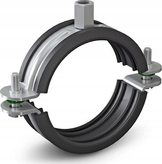 Picture of Niczuk Obejma pojedyncza DUO z izolacj 2" BK (59-64)