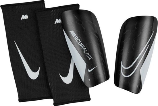 Изображение Nike Ochraniacze na gole Mercurial Lite r. M czarny