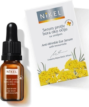 Picture of Nikel NIKEL, Przeciwzmarszczkowe serum pod oczy z kwiatem Imortelle, 10ml